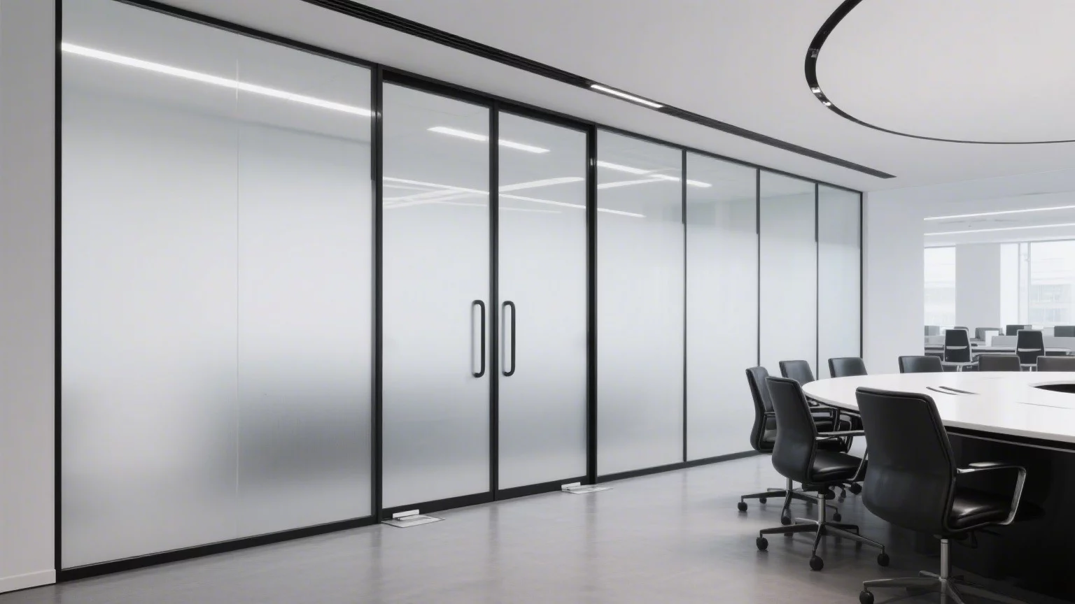 Smart Glass Partition
