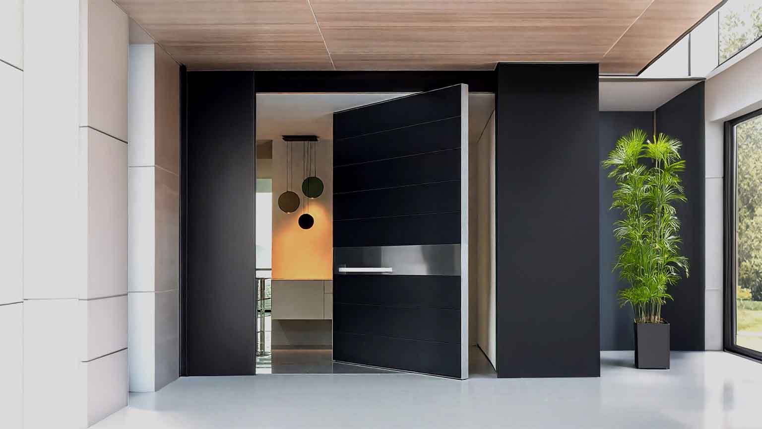 Pivot Entry Door