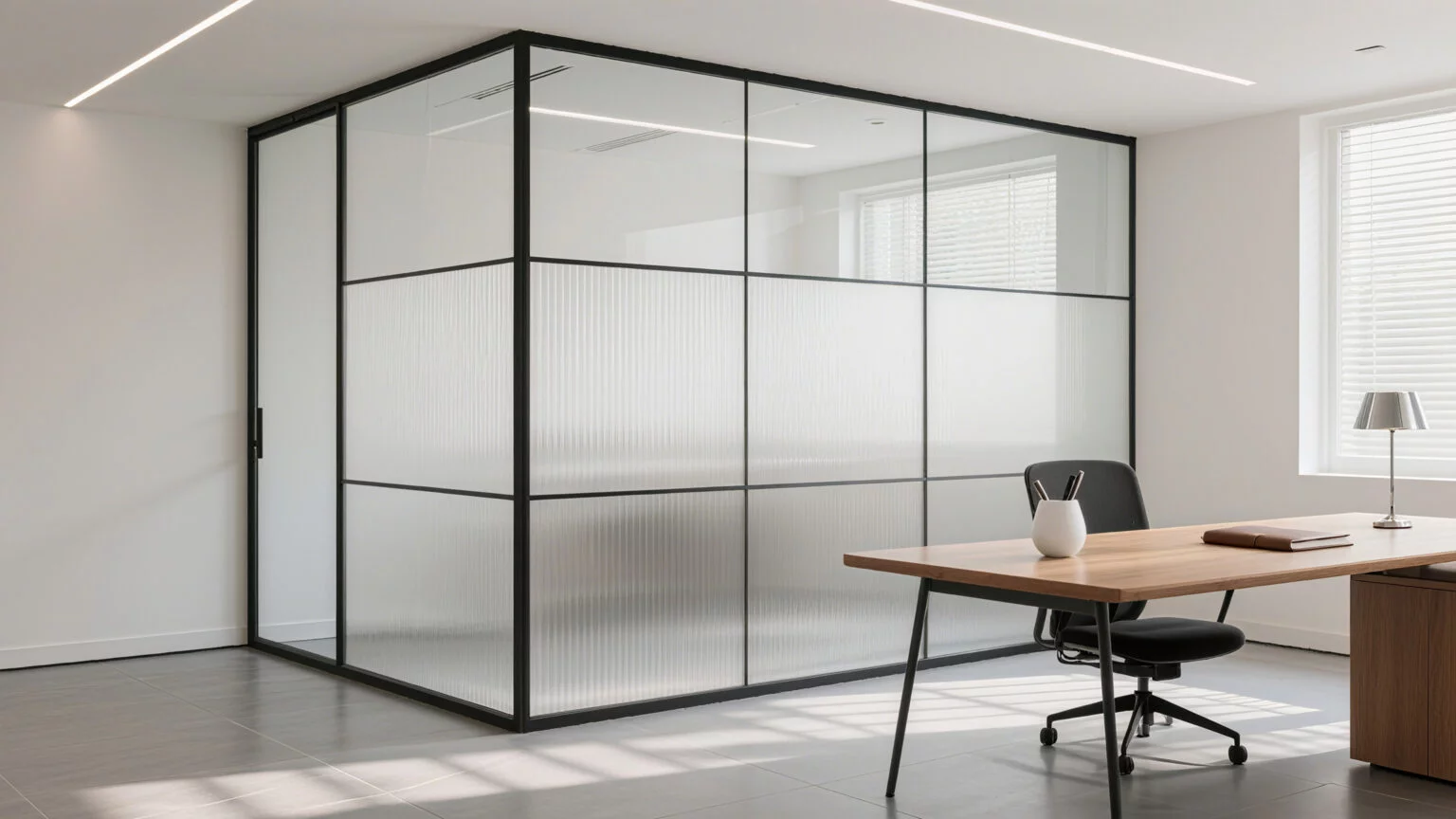 French Glass Partition