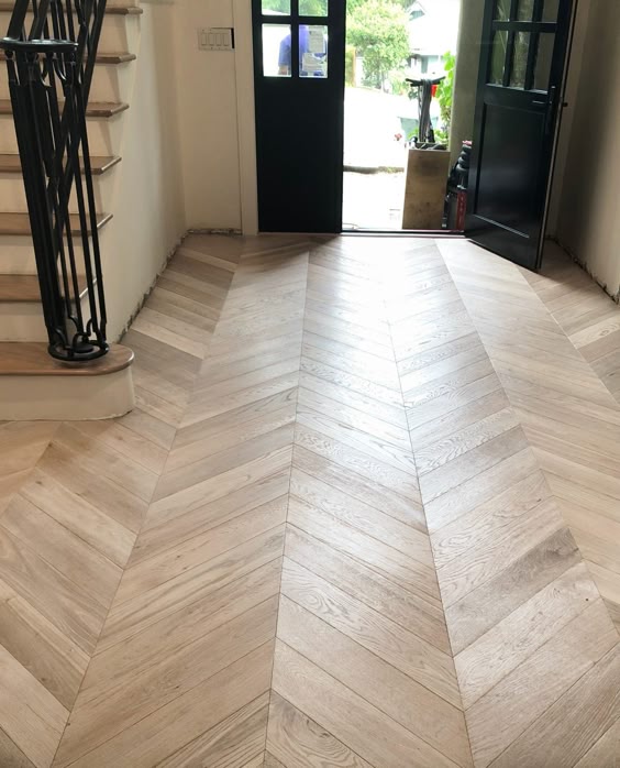Chevron Engineered Wood Flooring