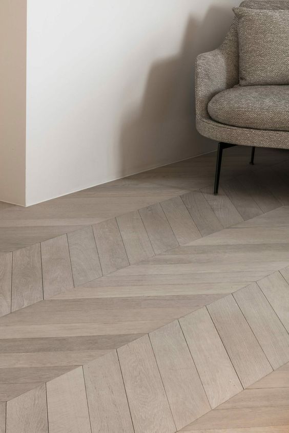 Chevron Wood Floor Design