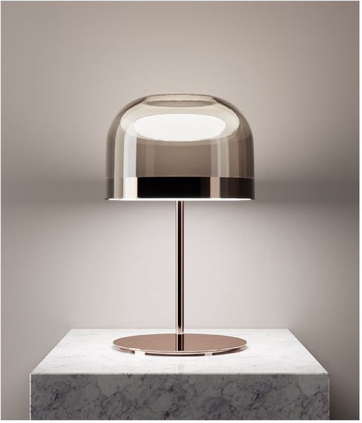 Copper Table Light