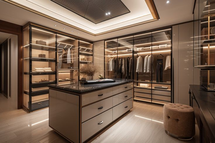 Custom Walk-In Closet Solutions