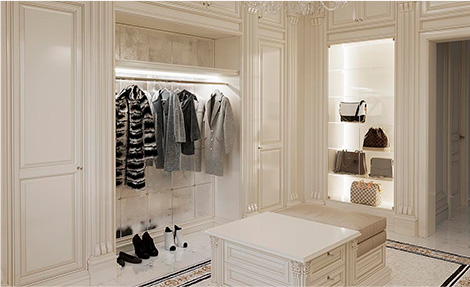European Hinged Luxury Wardrobe