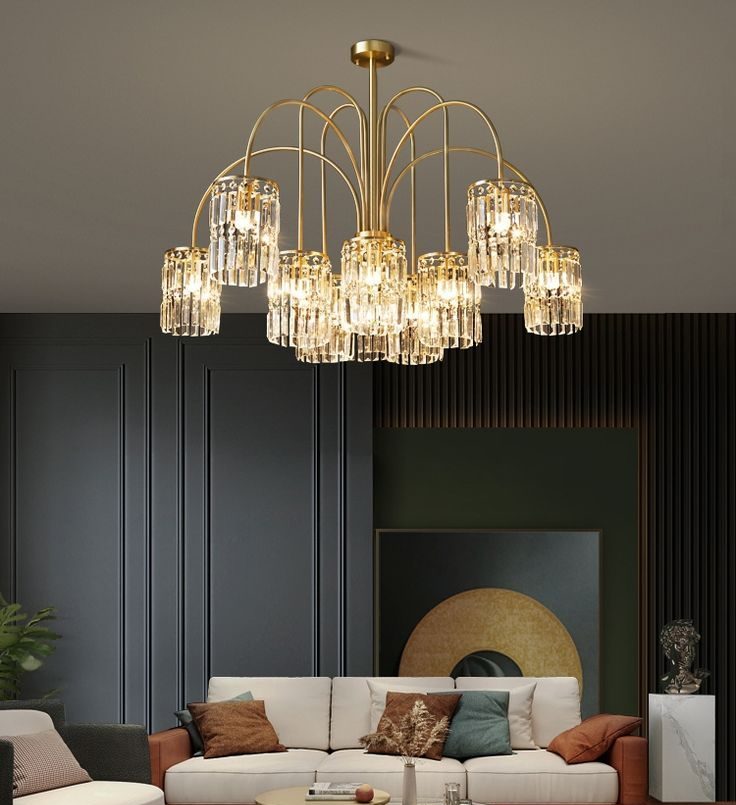 Entryway and Living Room Chandeliers
