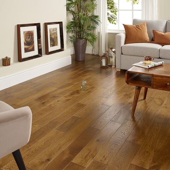 Golden Oak Engineered Wood Flooring