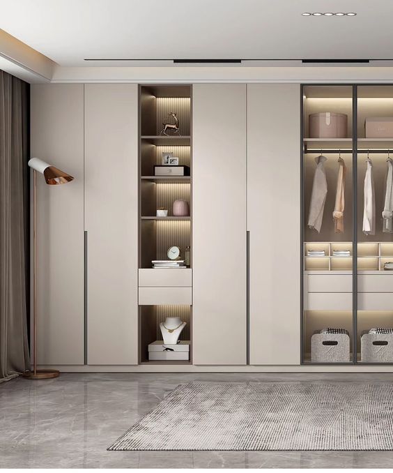 Hinged wardrobe idea 1