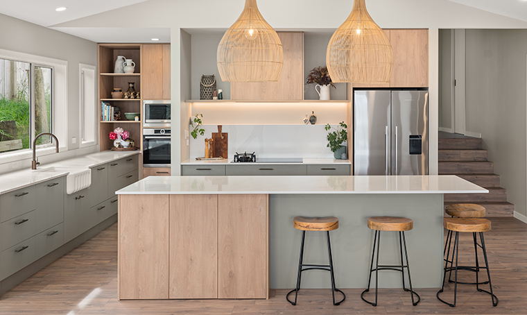 White Melamine Kitchen Cabinets