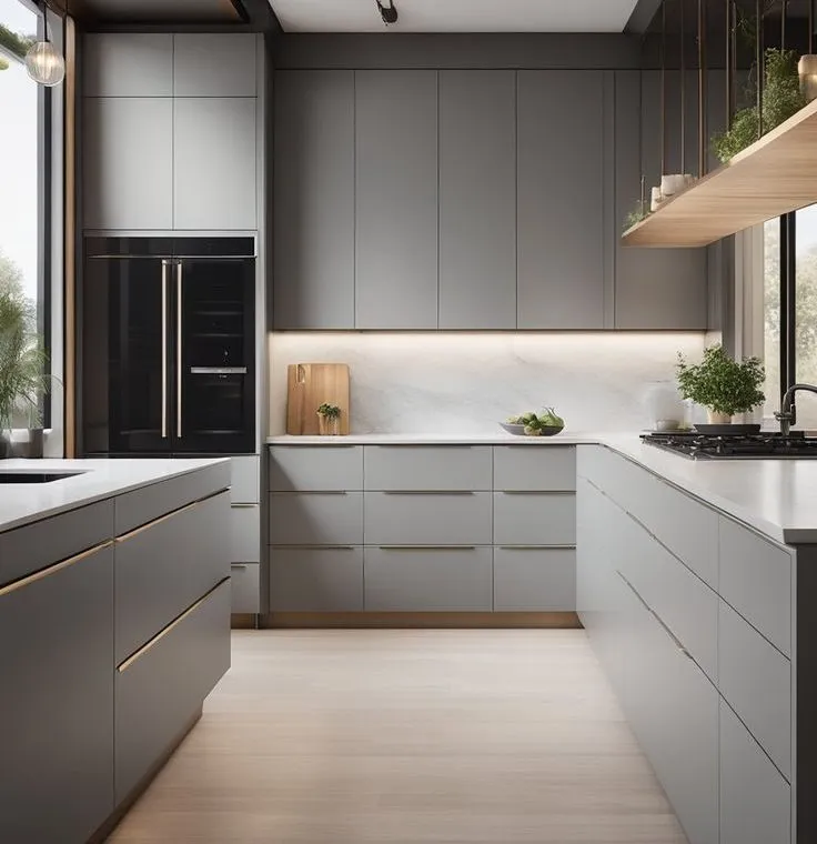 Gray Kitchen Cabinets Ideas