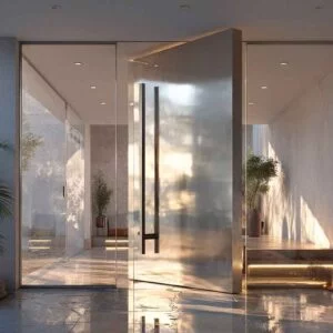 Metal Pivot Door - Type A