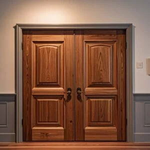 Solid Wood Double Doors