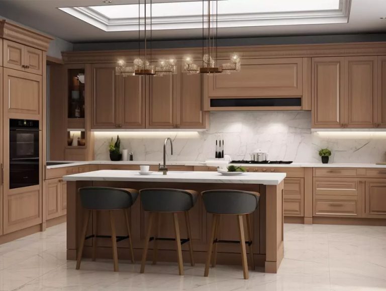 Contemporary Solid Wood Cabinets