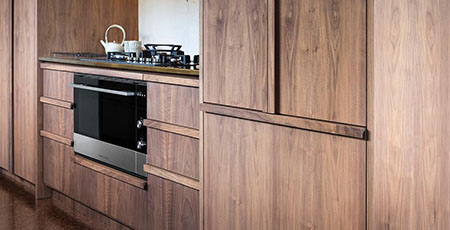 Walnut Cabinets