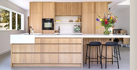 White Oak Cabinets