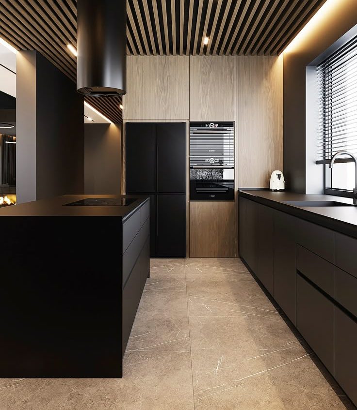 What Is The Best Flooring Option For A Black Kitchen?