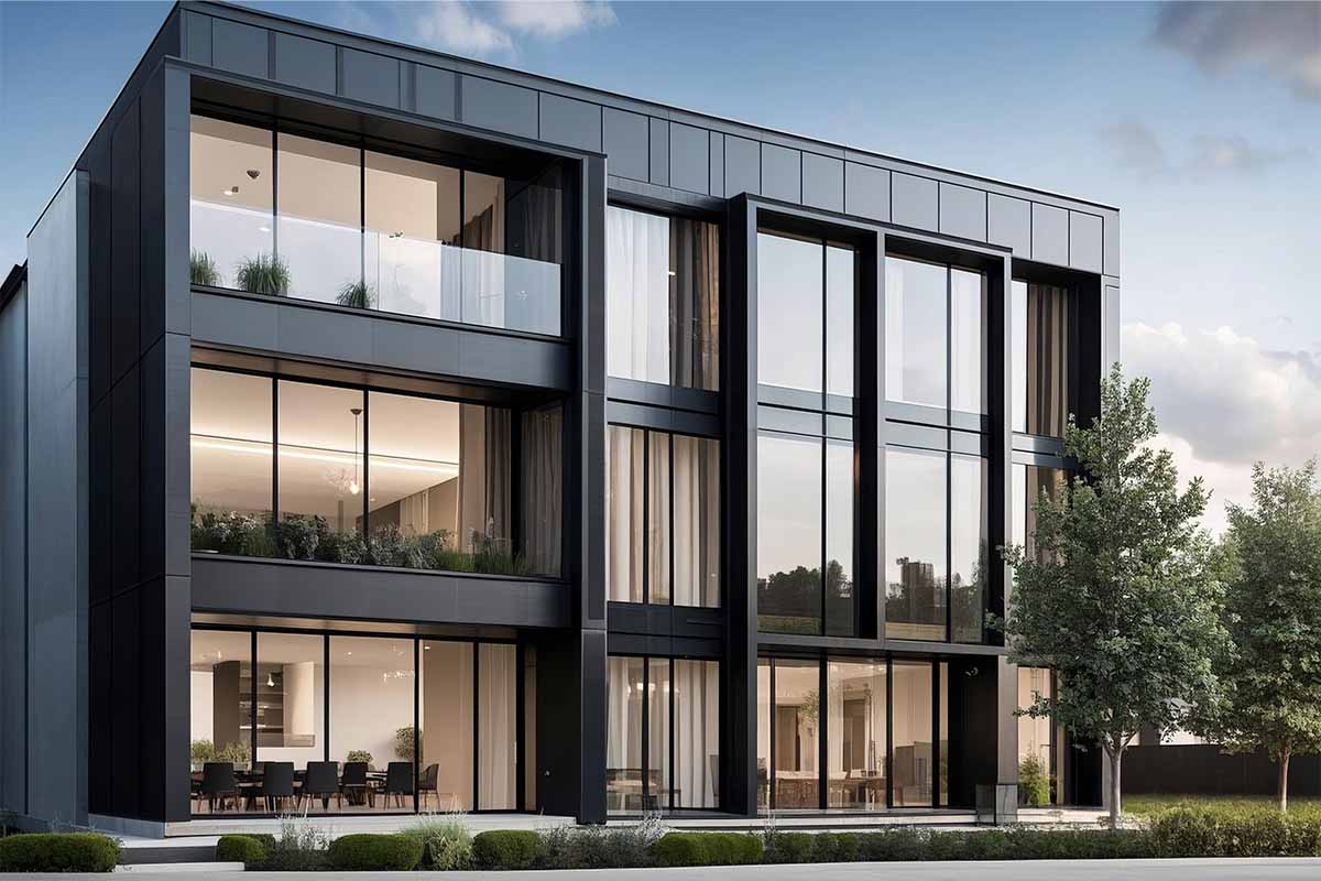 Commercial Building Windows