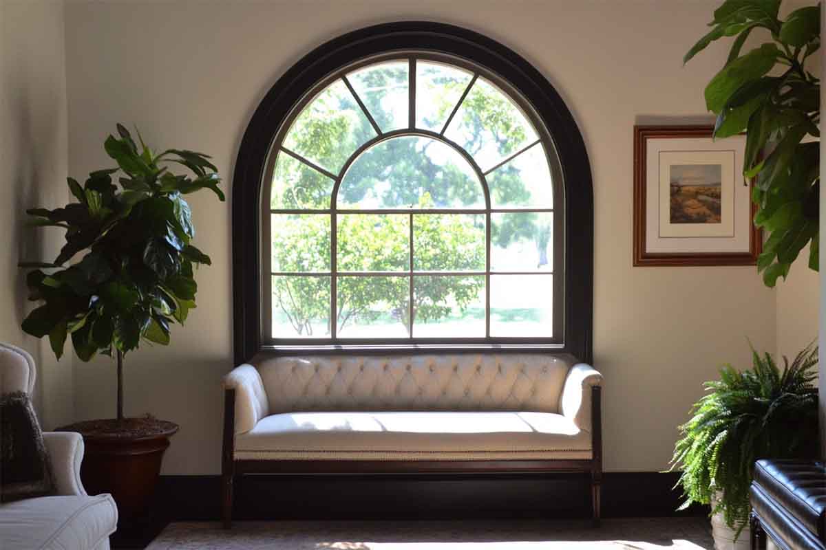Half Moon Arched Windows