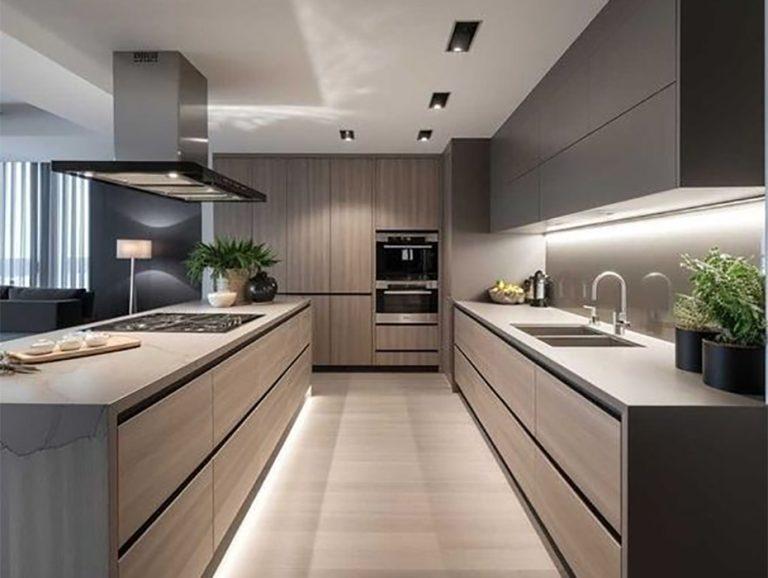 Modern PVC Kitchen Cabinets