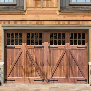 Solid Wood Garage Doors
