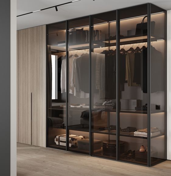 Hinged wardrobe idea 8