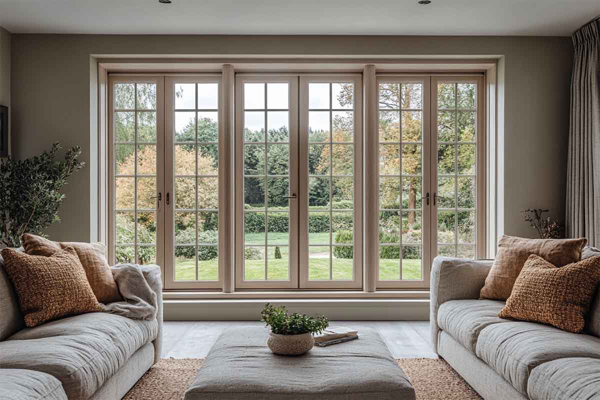 Mahogany Wooden Windows