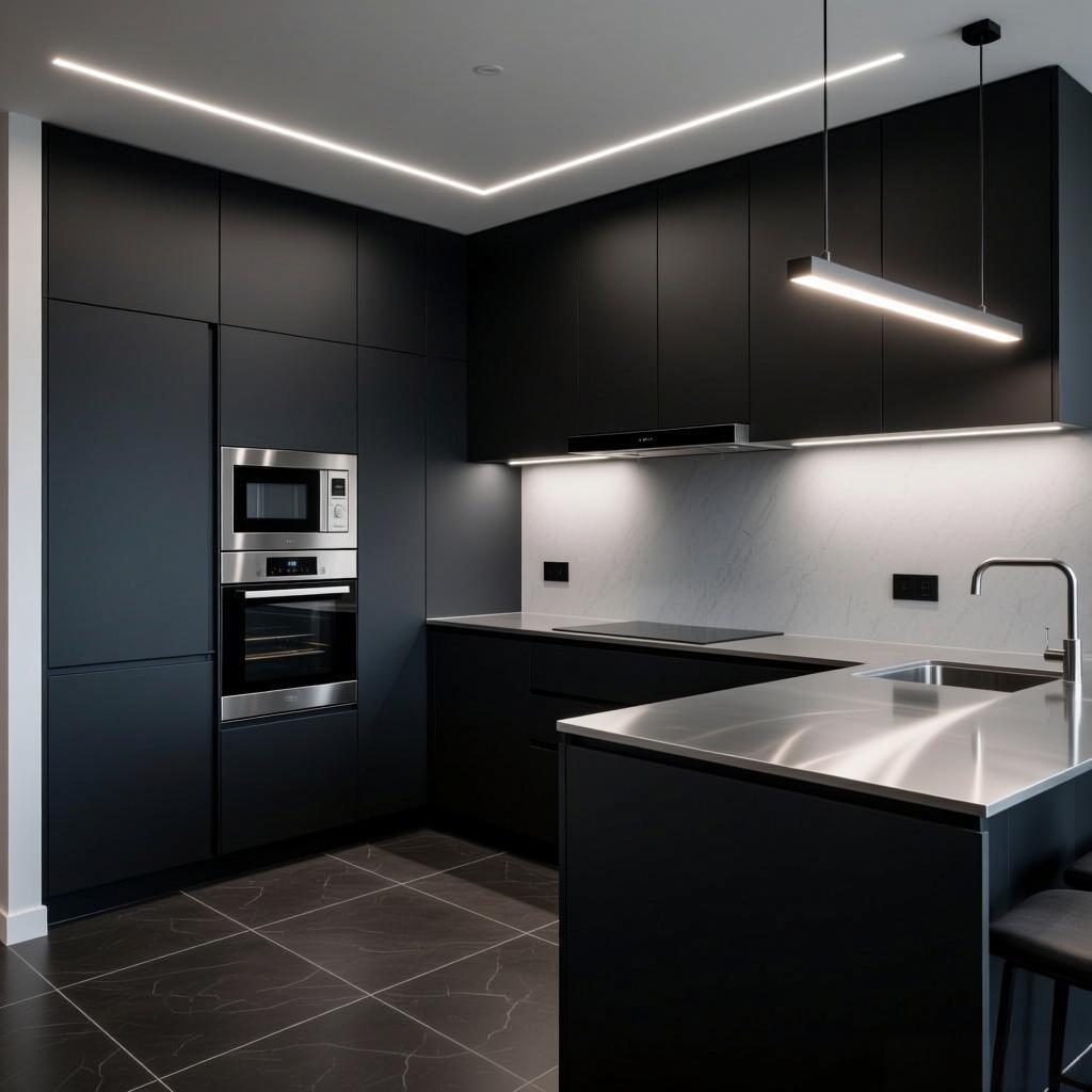 Kitchen Lacquer Cabinets: Designs And Finishes