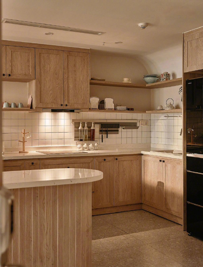 Traditional solid wood cabinet