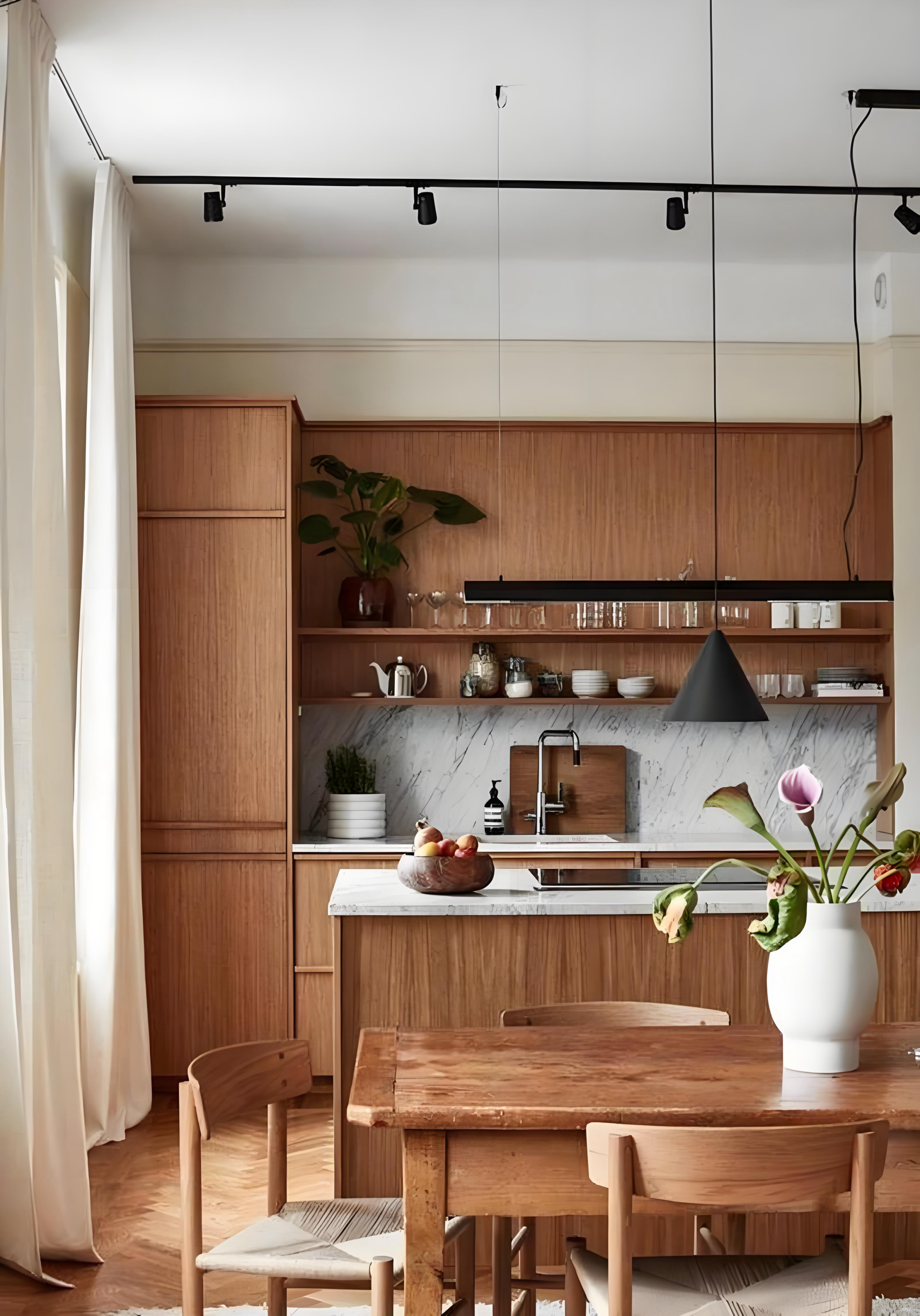 Solid Wood Kitchen Cabinets