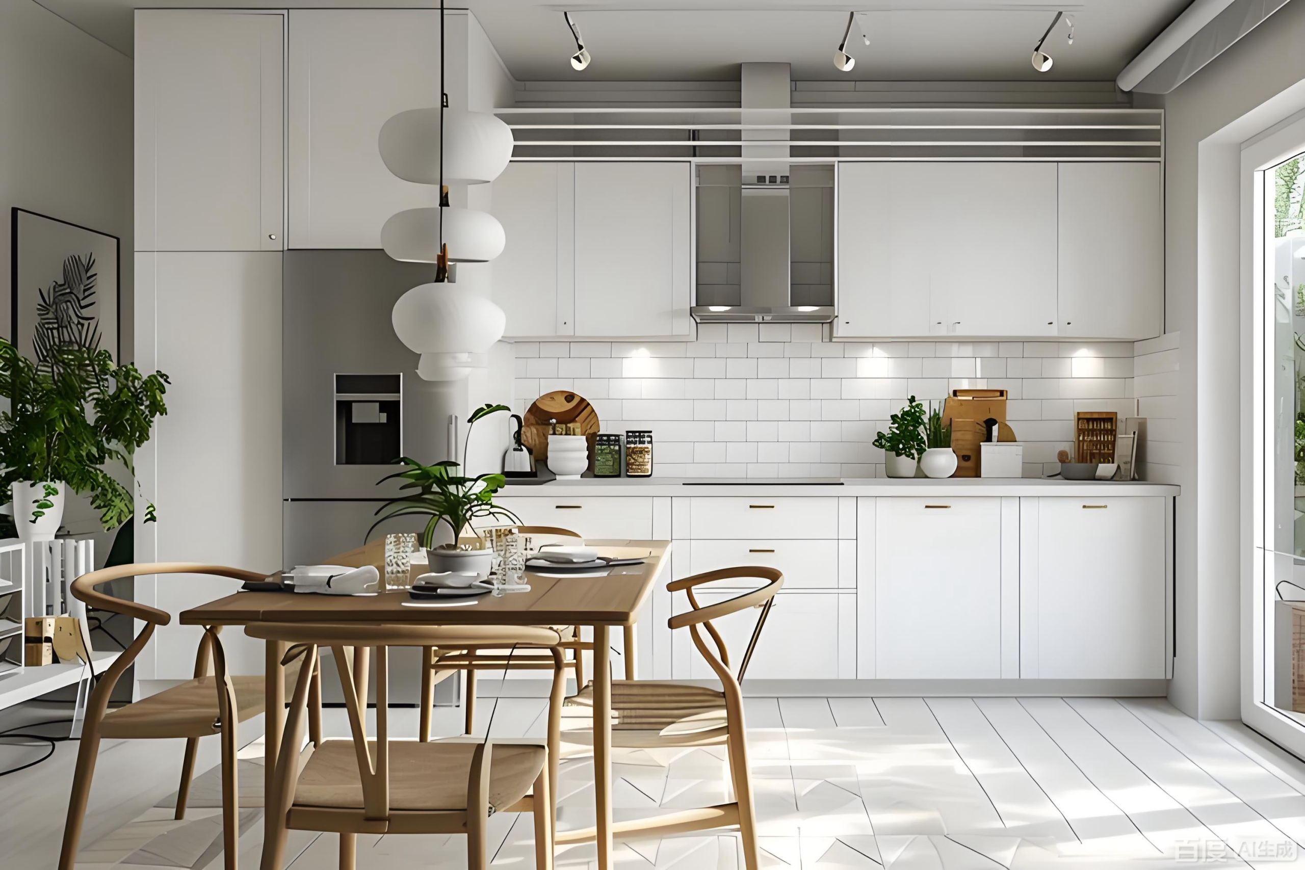 White Melamine Kitchen Cabinets