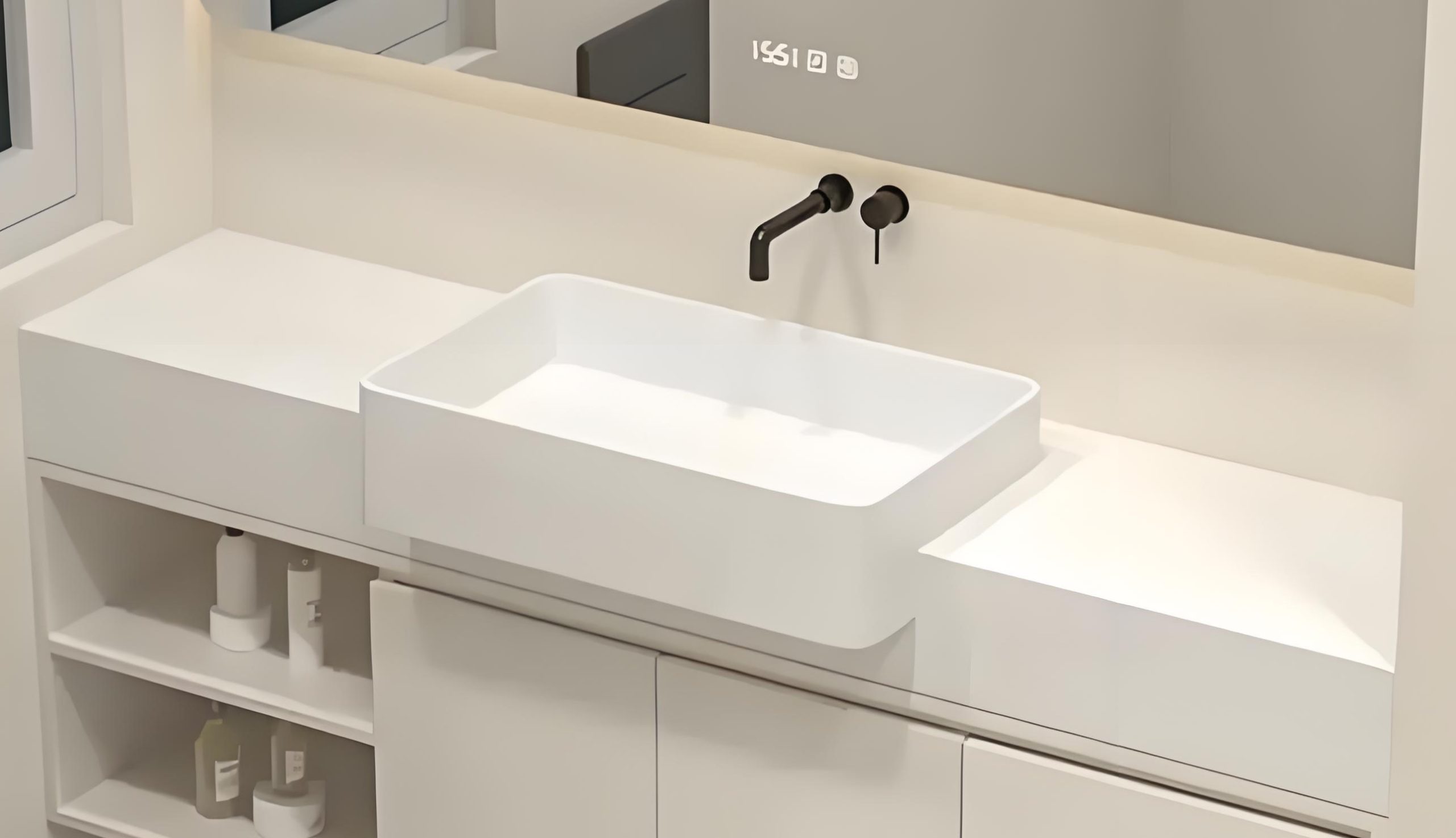 Semi-Recessed Basins