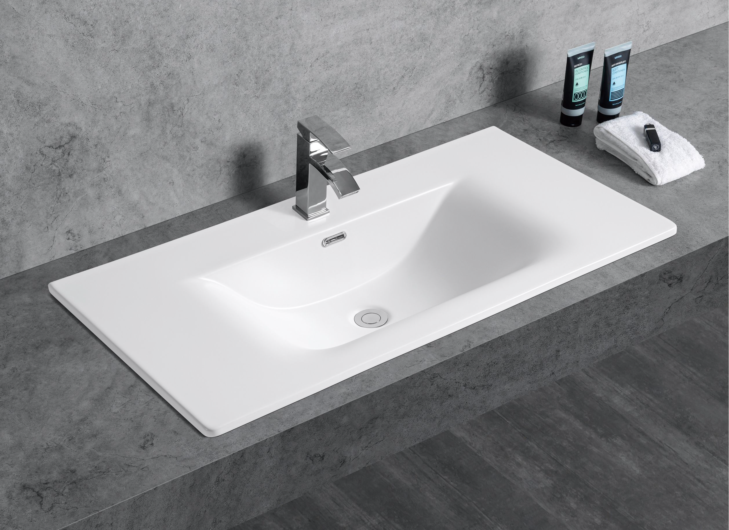 Wall-mounted Bathroom Basin